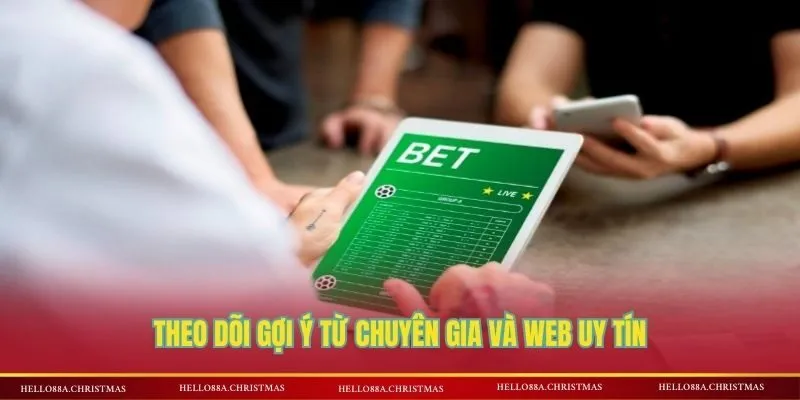 Theo dõi gợi ý từ chuyên gia và web uy tín